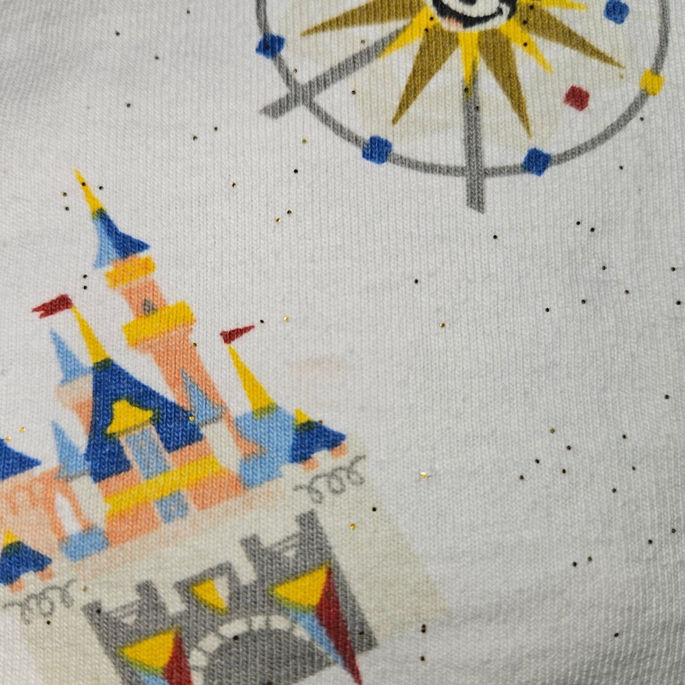 Disneyland Resort Spirit Jersey White Graphic Sweatshirt Top Unisex - Picture 4 of 9